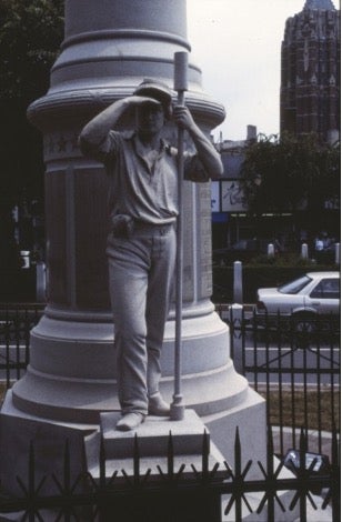 Broadway Civil War Monument from Conserve ART website