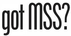 'got mss?' text logo