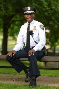 Portrait of Anthony Campbell, Chief of Police