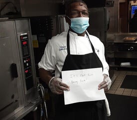 Hospitality Staff Does Their Part