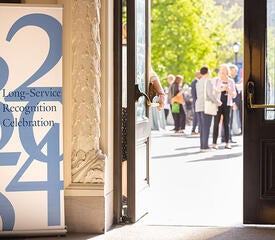 The 2022 Long-Service Recognition Dinner was held at The Schwarzman Center on May 12.