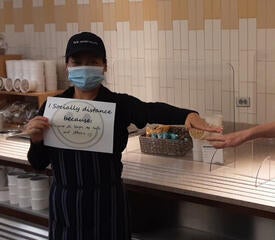 Hospitality Staff Does Their Part