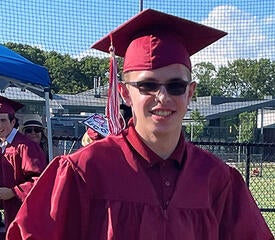 Alexander Munzner, son of Steven Munzner, Controller's Office, graduated from  North Haven High School.
