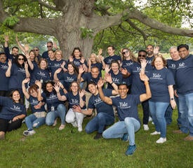 Group photo of staff at the IT Community Picnic.
