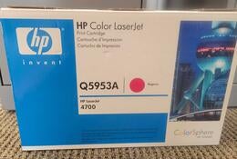 HP Color LaserJet 4700 Print Cartridge, Magenta, Q5953A