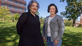 Janitza Matta and Ilsa Otero, Yale Latino Networking Group